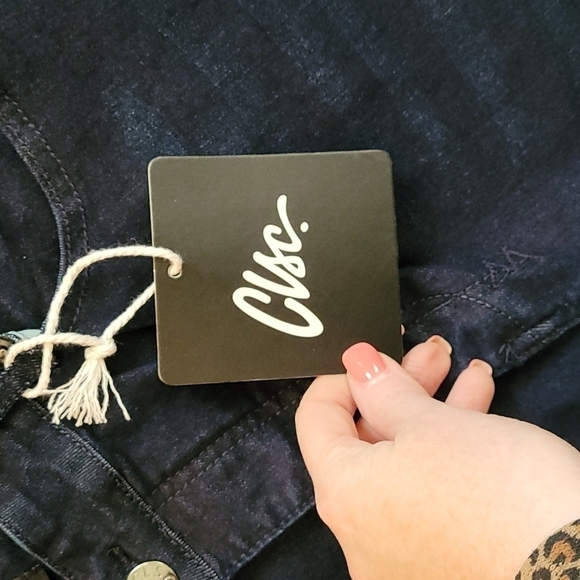 CLSC 38x32 dark wash button fly jeans new with tags - Picture 3 of 7